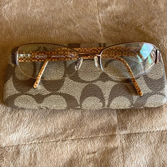 Coach | Accessories | Coach Adalaide 223 Tan Eyeglasses  display picture 2